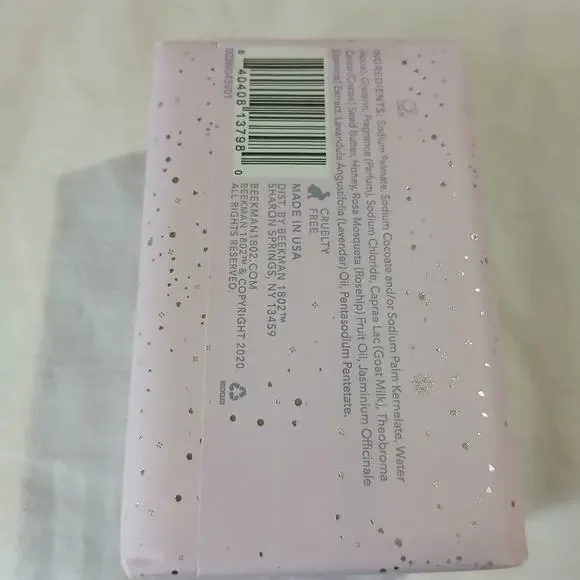 Beekman 1802 SPRING BLOSSOM 9 oz goat milk soap Made in the USA NEW - Picture 3 of 6